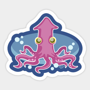 Calamari Smarty Sticker